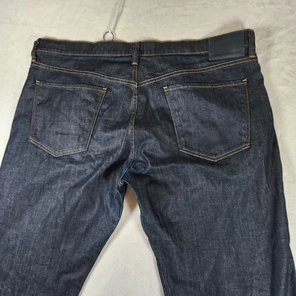 Citizens of Humanity Men's 42x32 Jeans Perfect Casual Straight Dark Wash‎ Denim